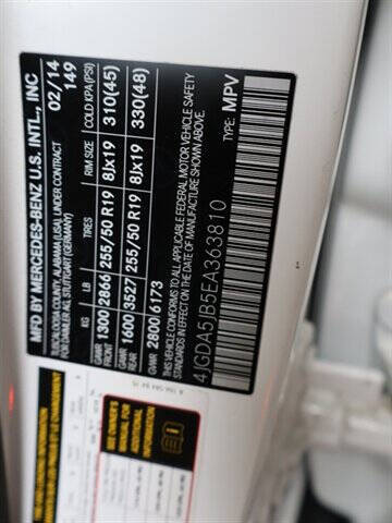 2014 Mercedes-Benz M-Class ML 350