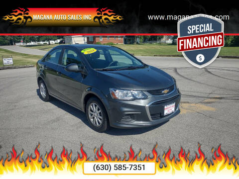 2018 Chevrolet Sonic for sale at Magana Auto Sales Inc in Aurora IL