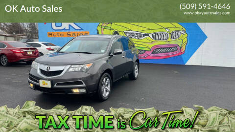 2011 Acura MDX for sale at OK Auto Sales in Kennewick WA