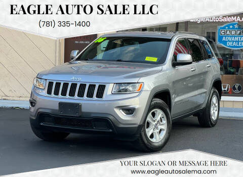 2016 Jeep Grand Cherokee for sale at Eagle Auto Sale LLC in Holbrook MA