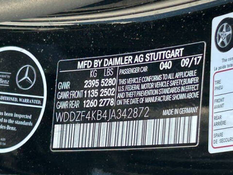 2018 Mercedes-Benz E-Class E 300 4MATIC