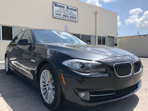 2013 BMW 5 Series for sale at Eden Cars Inc in Hollywood FL