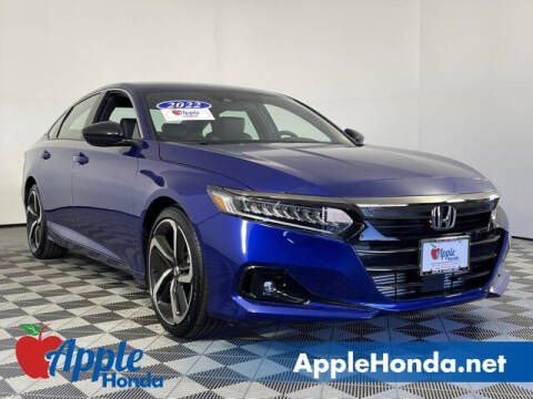 2022 Honda Accord for sale at APPLE HONDA in Riverhead NY