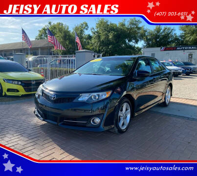 2013 Toyota Camry for sale at JEISY AUTO SALES in Orlando FL