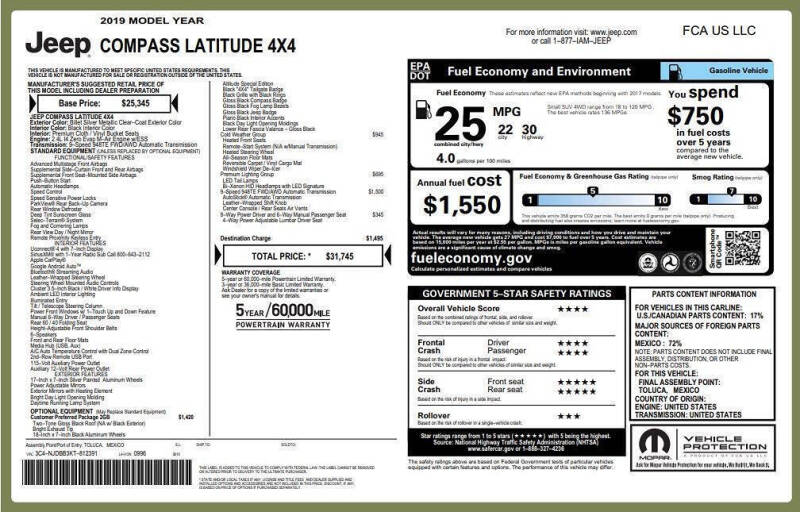 2019 Jeep Compass Altitude
