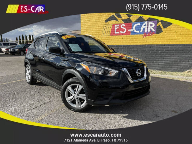 2019 Nissan Kicks for sale at Escar Auto - 9809 Montana Ave Lot in El Paso TX
