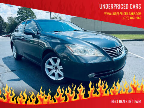 2009 Lexus ES 350 for sale at Underpriced Cars in Marietta GA