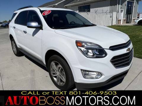 2017 Chevrolet Equinox for sale at Auto Boss in Woods Cross UT