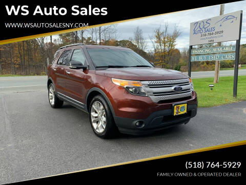 2015 Ford Explorer for sale at WS Auto Sales in Castleton On Hudson NY