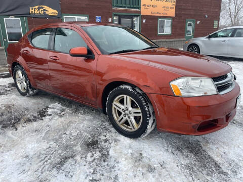 2012 Dodge Avenger for sale at H & G AUTO SALES LLC in Princeton MN