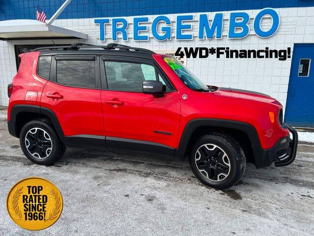 2017 Jeep Renegade for sale at TREGEMBO MOTORS in Bentleyville PA