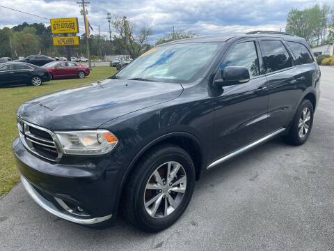 2016 Dodge Durango for sale at DRIVEhereNOW.com in Greenville NC