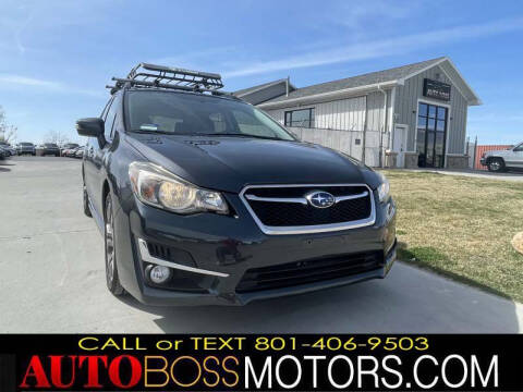 2016 Subaru Impreza for sale at Auto Boss in Woods Cross UT