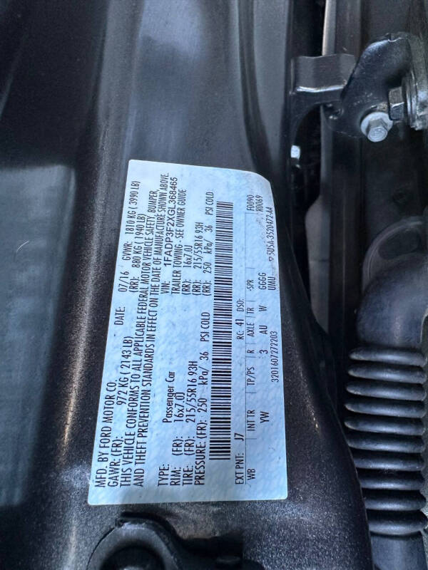 2016 Ford Focus SE