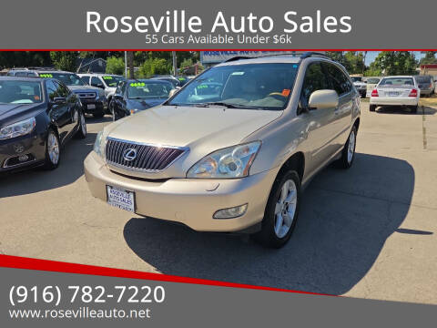 2005 Lexus RX 330 for sale at Roseville Auto Sales in Roseville CA