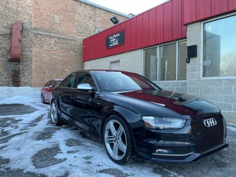 2013 Audi S4 for sale at Alpha Motors in Chicago IL