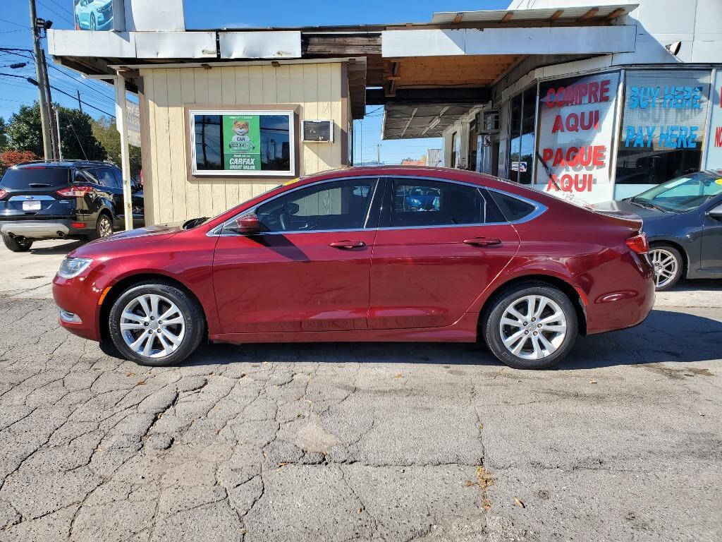 2015 Chrysler 200 for sale at DAGO'S AUTO SALES LLC in Dalton, GA