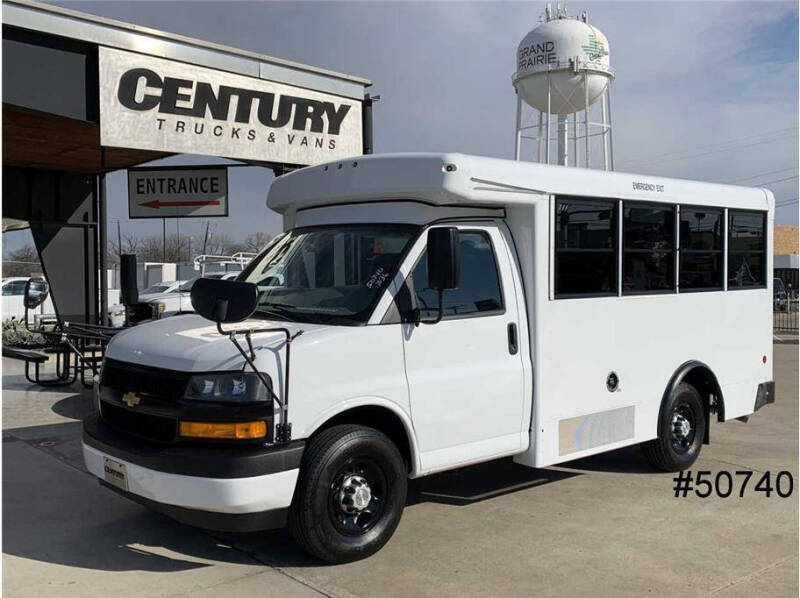 2023 Chevrolet Express for sale at CENTURY TRUCKS & VANS in Grand Prairie TX