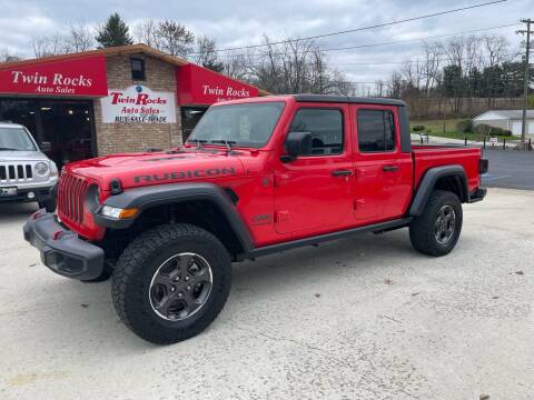 2020 Jeep Gladiator for sale at Twin Rocks Auto Sales LLC in Uniontown PA