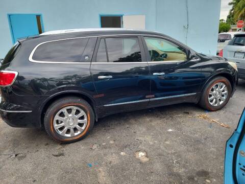 2014 Buick Enclave for sale at Blue Lagoon Auto Sales in Plantation FL
