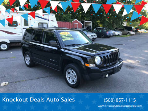 2014 Jeep Patriot for sale at Knockout Deals Auto Sales in West Bridgewater MA