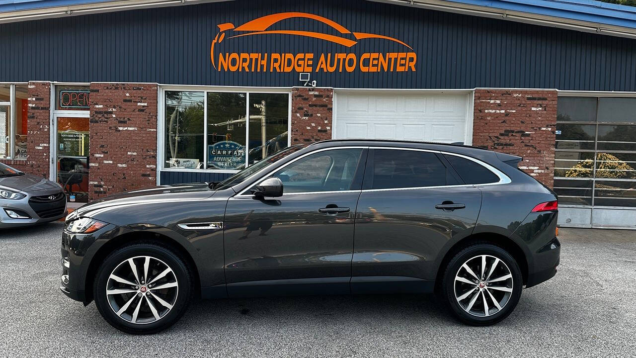 2018 Jaguar F-PACE for sale at North Ridge Auto Center LLC in Madison, OH