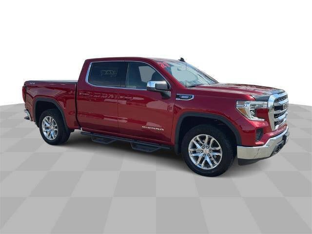 Used 2021 GMC Sierra 1500 SLE with VIN 3GTU9BET3MG293691 for sale in Waterloo, IA