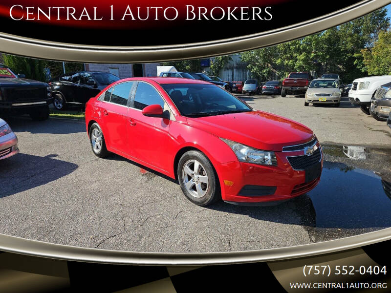 2014 Chevrolet Cruze for sale at Central 1 Auto Brokers in Virginia Beach VA