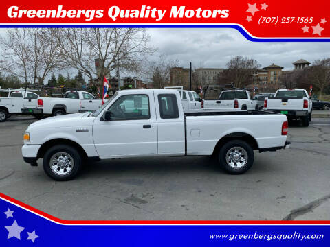 2010 Ford Ranger for sale at Greenbergs Quality Motors in Napa CA