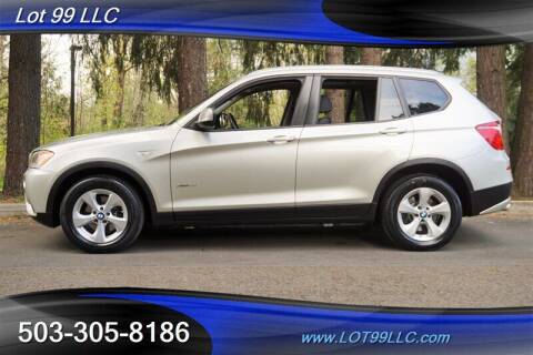 2012 BMW X3 for sale at LOT 99 LLC in Milwaukie OR