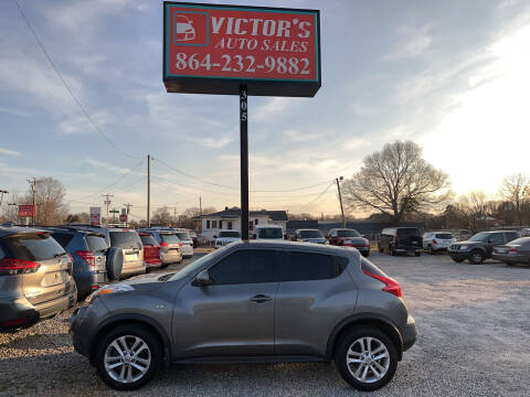 2013 Nissan JUKE for sale at Victor's Auto Sales in Greenville SC
