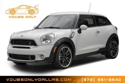 2015 MINI Paceman for sale at VDUBS ONLY in Plano TX