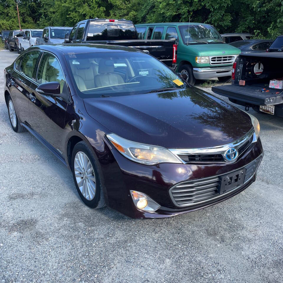 2014 Toyota Avalon Hybrid for sale at MD MOTORCARS in Aberdeen, MD