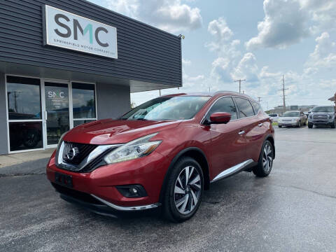 2016 Nissan Murano for sale at Springfield Motor Company in Springfield MO