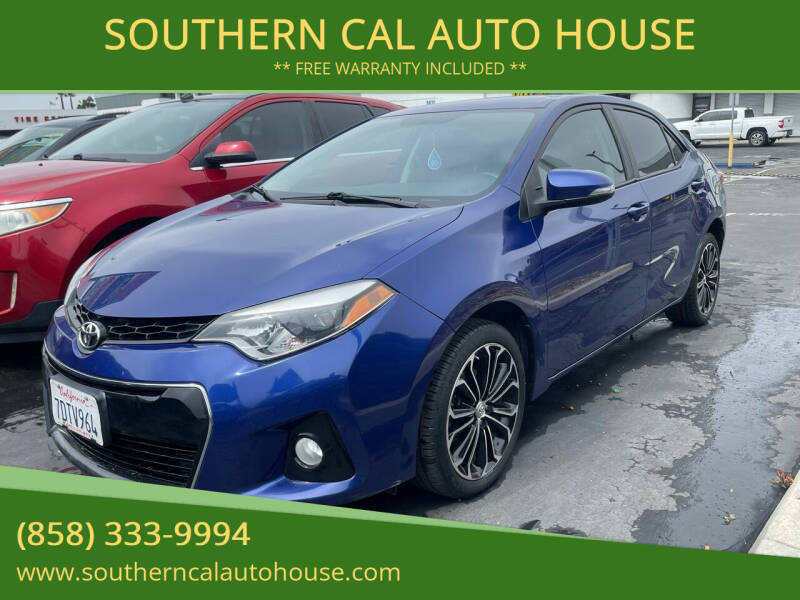 2014 Toyota Corolla for sale at SOUTHERN CAL AUTO HOUSE in San Diego CA