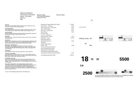 2020 McLaren 720S Spider Luxury