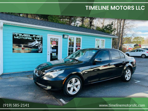2008 BMW 5 Series for sale at Timeline Motors LLC in Clayton NC