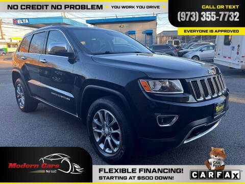 2014 Jeep Grand Cherokee for sale at Modern Cars in Irvington NJ