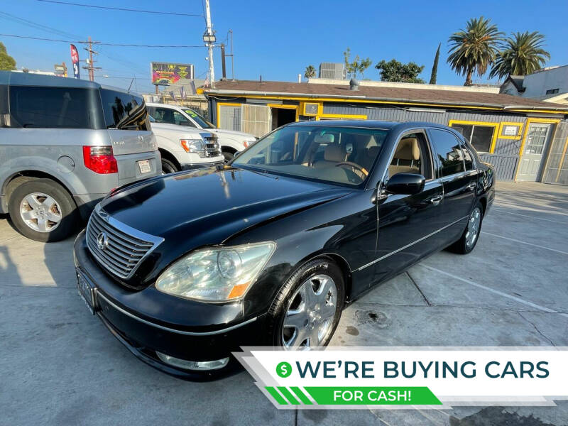 2004 Lexus LS 430 for sale at FJ Auto Sales North Hollywood in North Hollywood CA