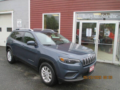 2021 Jeep Cherokee for sale at Percy Bailey Auto Sales Inc in Gardiner ME