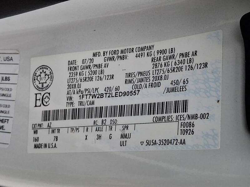 2020 Ford F-250 Super Duty