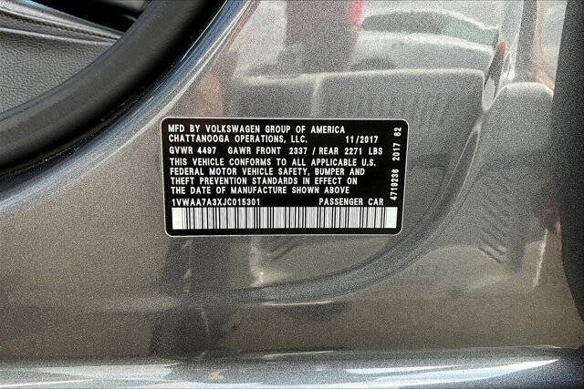 2018 Volkswagen Passat 2.0T S