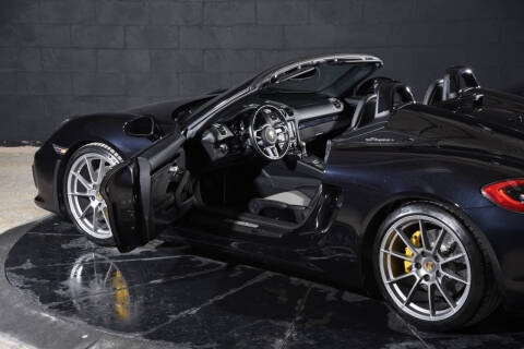2016 Porsche Boxster Spyder