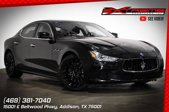 2016 Maserati Ghibli for sale at EXTREME SPORTCARS INC in Addison TX