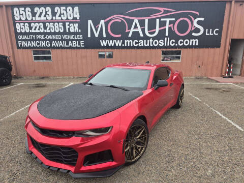 2016 Chevrolet Camaro for sale at MC Autos LLC in Pharr TX