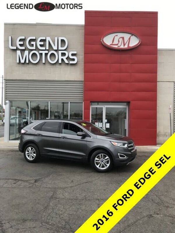 2016 Ford Edge for sale at Legend Motors of Detroit - Legend Motors of Ferndale in Ferndale MI