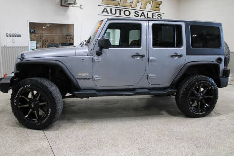 2014 Jeep Wrangler Unlimited for sale at Elite Auto Sales in Ammon ID