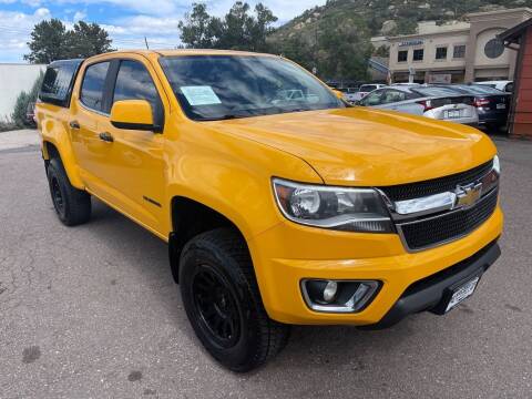 2018 Chevrolet Colorado for sale at BERKENKOTTER MOTORS in Brighton CO