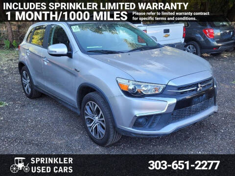 2019 Mitsubishi Outlander Sport for sale at Sprinkler Used Cars in Longmont CO