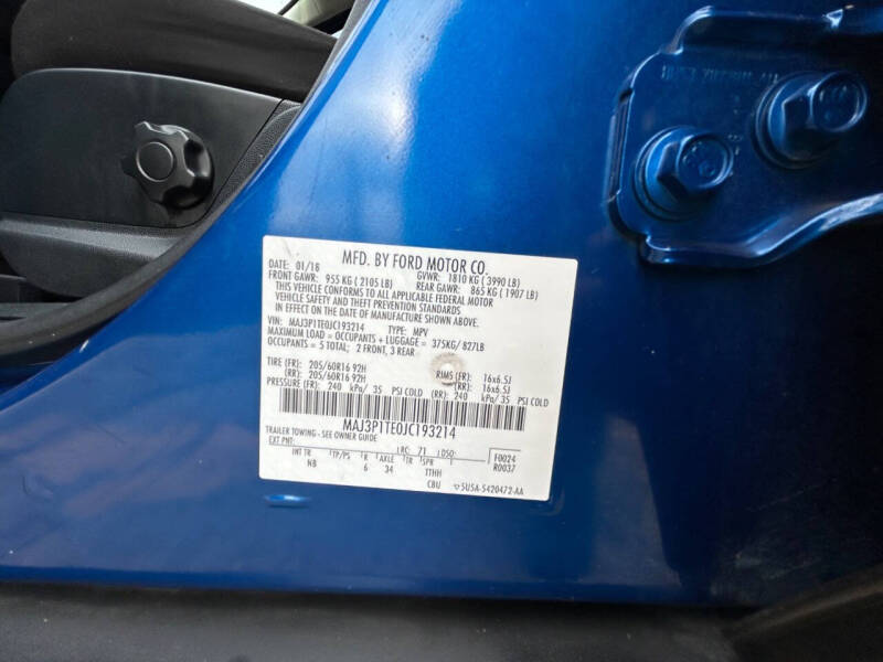 2018 Ford EcoSport SE